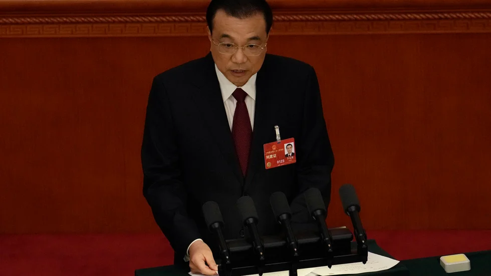 Li Keqiang. Arkivbild.