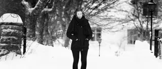 Strandad i irländskt "snökaos"