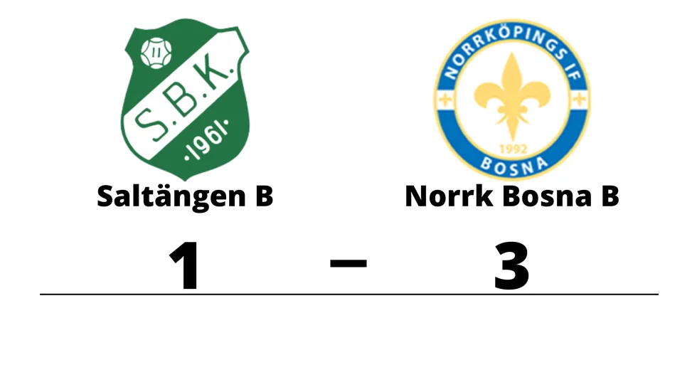 Saltängens BK B förlorade mot Norrköpings IF Bosna B