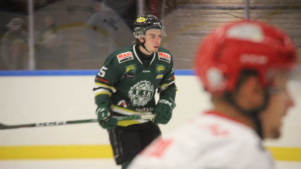 Leo Krantz gjorde två mål mot Wings. 