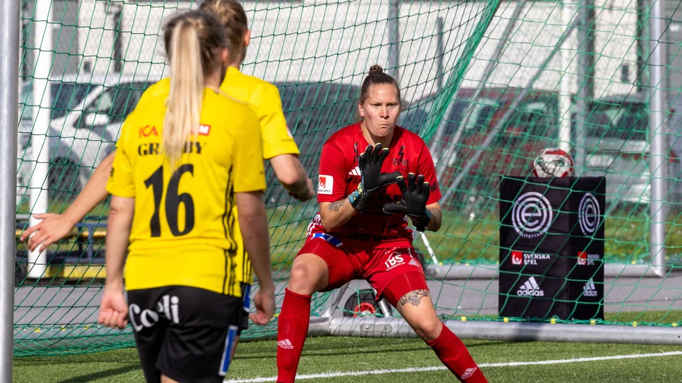 Caroline Forsgren höll nollan.