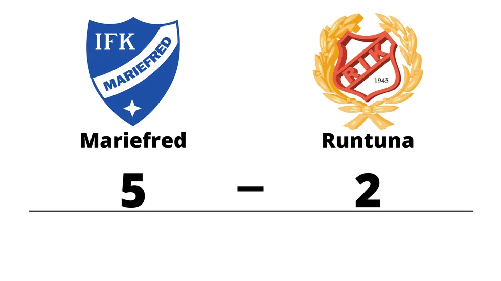 IFK Mariefred vann mot Runtuna IK