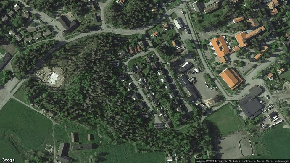Området kring Backvägen 7