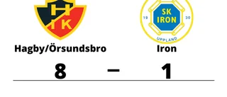 Målfest när Hagby/Örsundsbro krossade Iron