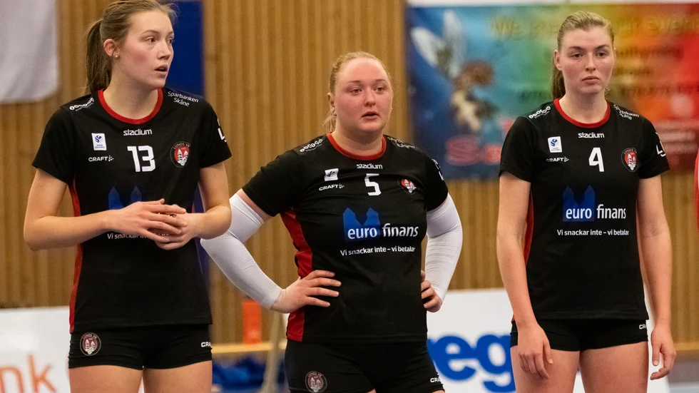 Elsa Holmkvist, till vänster, och henens Lund har kvalificerat sig för Grand prix för andra gången i klubbens historia.