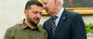 Biden lovar: Världen står vid Ukrainas sida