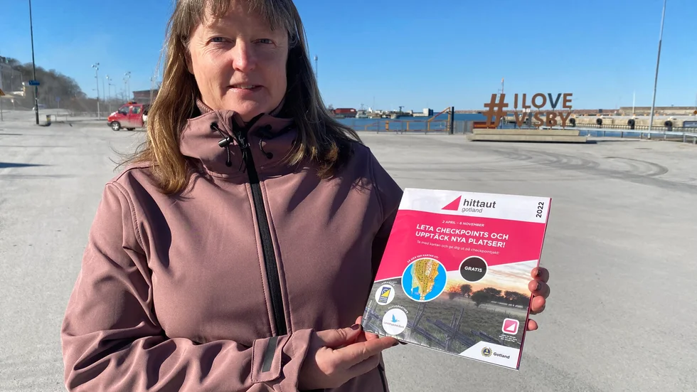 Enligt Anna Bäckstäde har "Hitta ut" blivit lite av en turistgrej. "Det har blivit väldigt poppis i hela Sverige", säger hon.