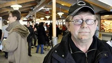 Arbetssökande Tage Pettersson var en av besökarna på jobbmässan.