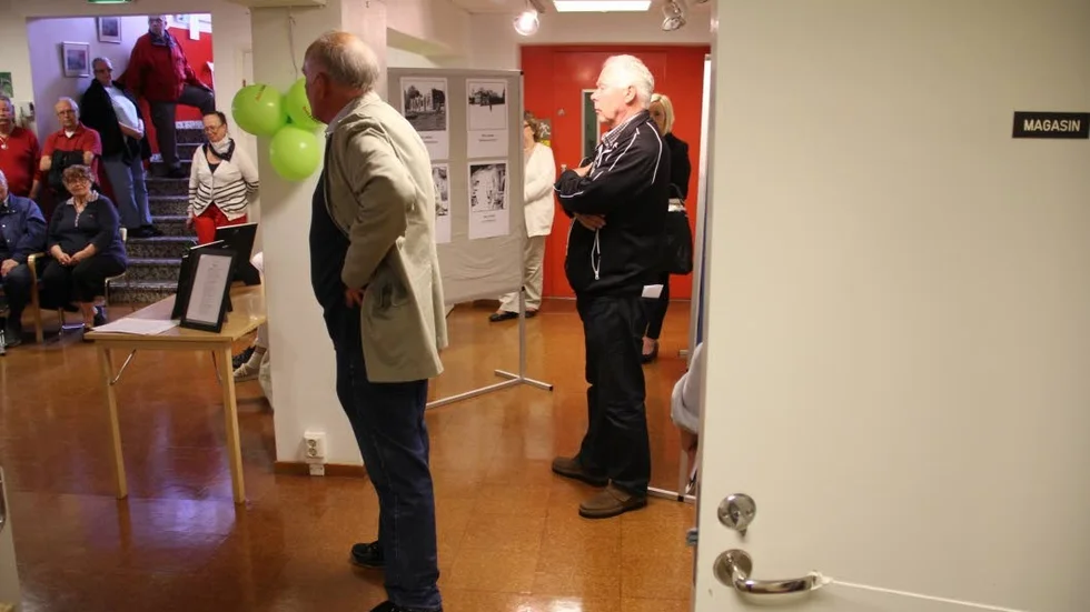 Historikern Tomas Nilsson var god vän med Arthur Svedberg och talade då läsrummet till hans minne invigdes på tisdagen.