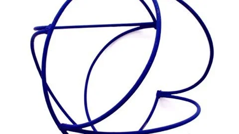 Strömbom. Trianglar, akyl på koppar. Hans Åkerlund ställer ut på Galleri Strömbom.