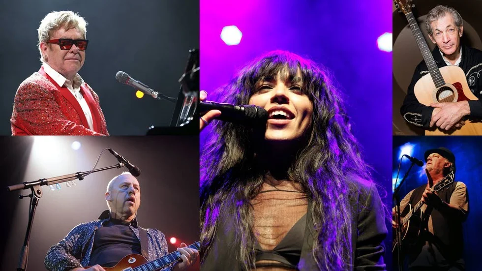 Elton John, Mark Knopfler, Loreen, Doug Seeger och Plura är några av sommarens gäster i länet.