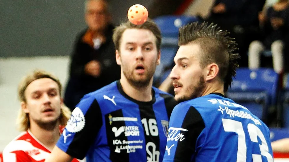 Självkritisk. Johan Eriksson gjorde två mål senast men säger själv att han har en bit kvar till toppform