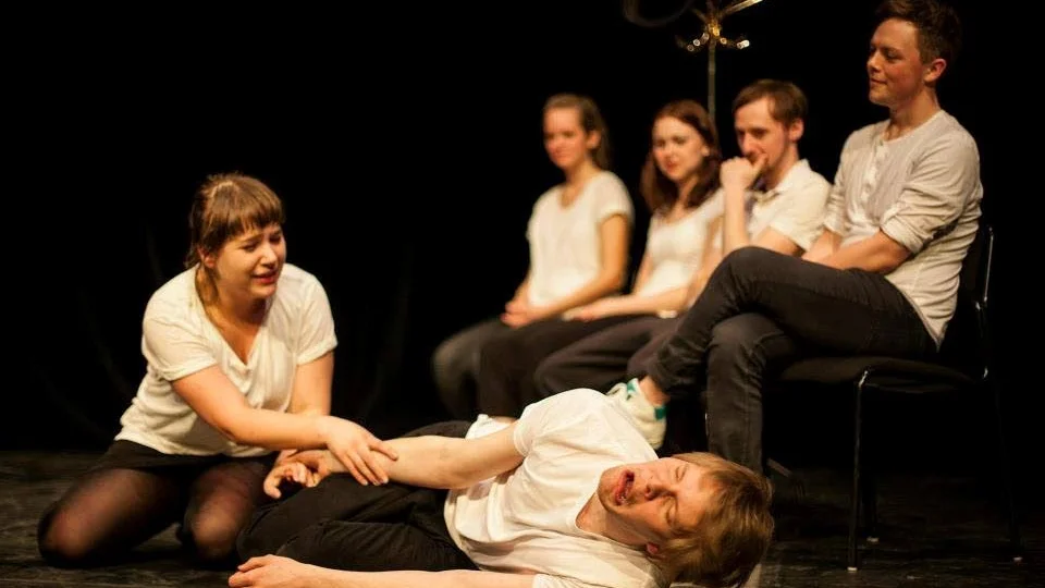 Improviserar. Uppsalagruppen Prego sysslar med improvisationsteater och är en av grupperna som är med i årets Plejfestival i Uppsala.