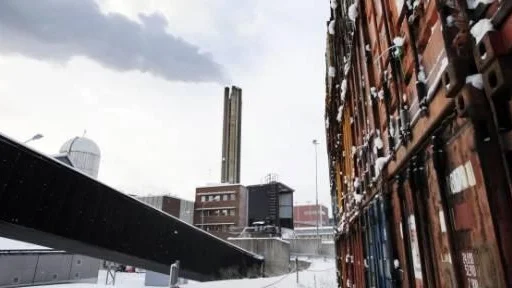 Uppsalas kraftvärmeverk.
