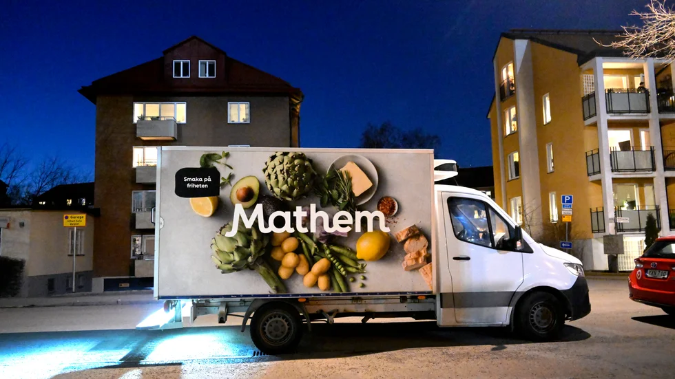 E-handlaren Mathem.se har inlett förhandlingar om att säga upp samtliga anställda i förvärvade konkurrenten Mat.se, enligt Dagens Industri. Arkivbild