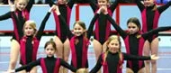 Rekordmånga med i gymnastiktävling