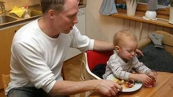 Joachim Lindström och Axel.