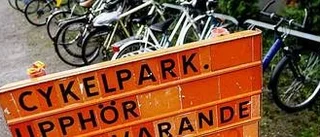 Felparkerade cyklar flyttas