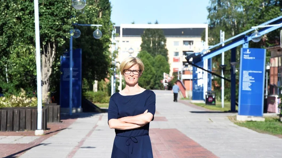 Birgitta Bergvall Kåreborn, rektor, kan räkna med fortsatt högt antal studerande på Luleå tekniska universitet.