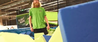 Trampolinpark vinner på dålig sommar