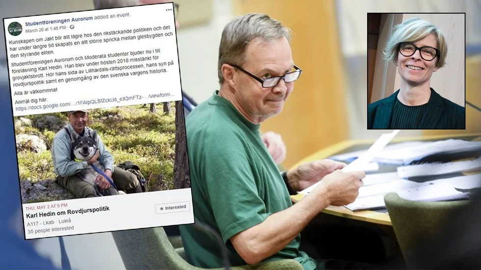 Industrimiljardären Karl Hedin, 69, satt häktad i drygt en månad innan han släpptes i slutet av november. Han och fyra andra män är fortsatt misstänkta för grovt jaktbrott och jakthäleri.