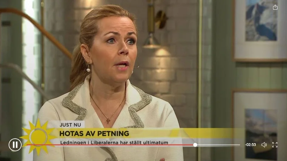 "Moralpaniken har brett ut sig. Siffrorna är låga och när det går dåligt då slipas knivarna, säger Kalixpolitikern Cecilia Wikström apropå att hon sannolikt petas som Liberalernas toppkandidat i EU-valet.
