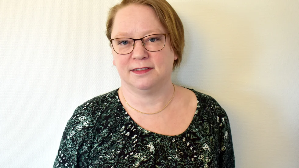 Maria Bergström ska skaffa fram boendeplatser till de ukrainska flyktingarna. 