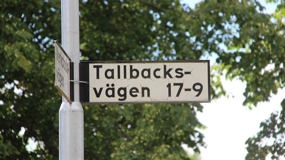 Inbrottsförsökte inträffade under tisdagskvällen på Tallbacksvägen.