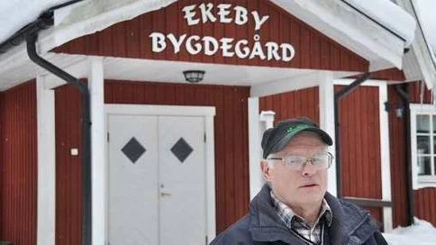 Torvald Augustsson från Ekeby Bygdegårdsförening.