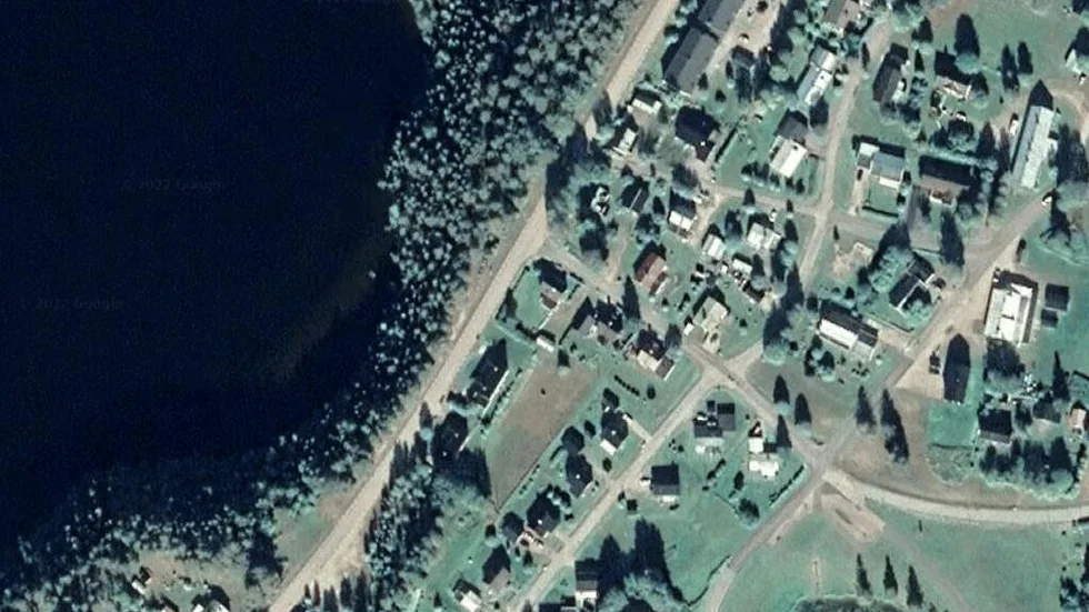 Området kring Kyrkvägen 2