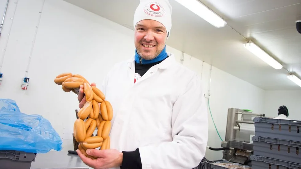 Produktionschefen. Jan Sörensen har jobbat på Petterssons i drygt sex år.