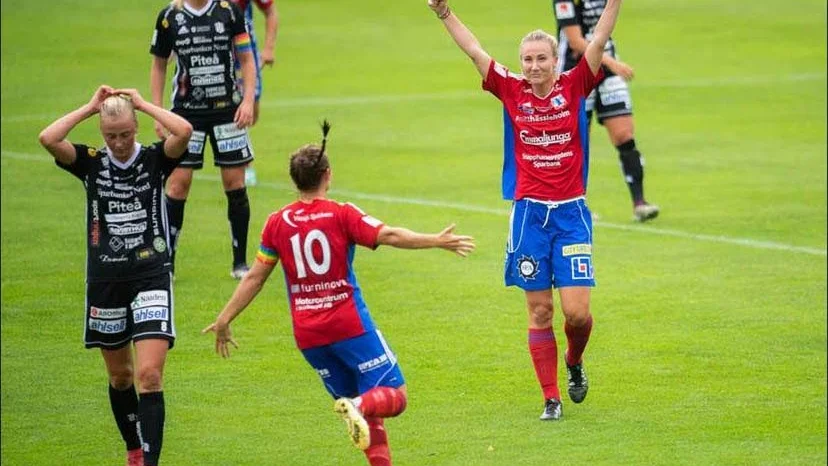 Jubel för Vittsjö och Emma Lundh. Depp för Piteå och Julian Karlernäs.