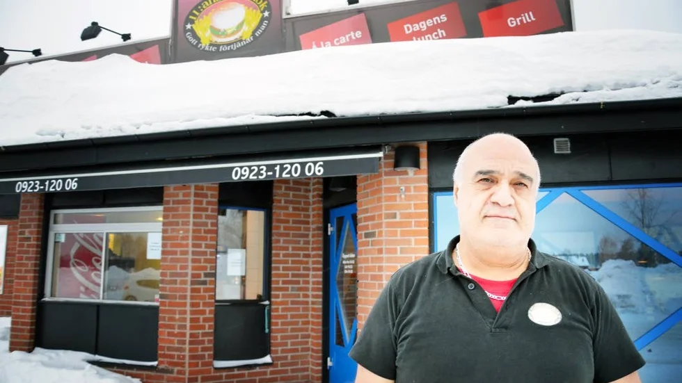 Tar över. Machhour El-Moussa tar över anrika pizzerian.