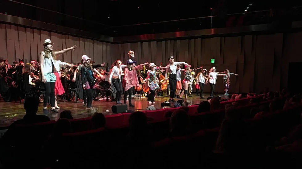 Allsångskonserten arrangerades på Uppsala Konsert och Kongress.