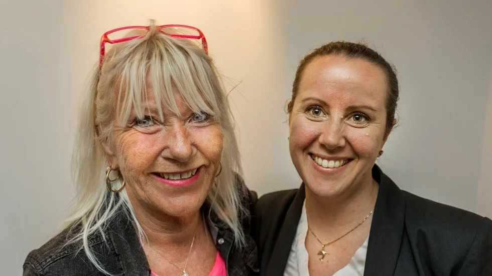 Stipendiater.  Barbro Wiklund och Thérèse Paulsen.