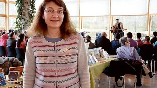 Stadsbibliotekets Anna Fahlbeck.