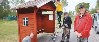Fyra nya busskurer i Storebro