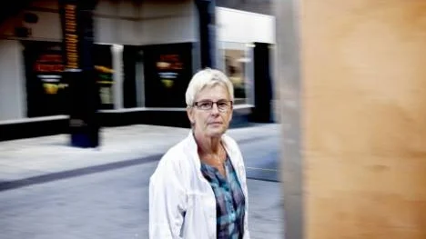 Ingmari Hall hade ingen möjlighet att se 30-skyltarna.