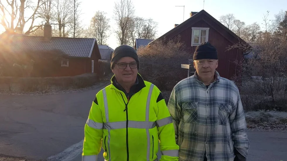 Tage Elvin och Christer Jädersten ingår i den grupp som är med och arrangerar Tobo marknad som går av stapeln på lördagen.