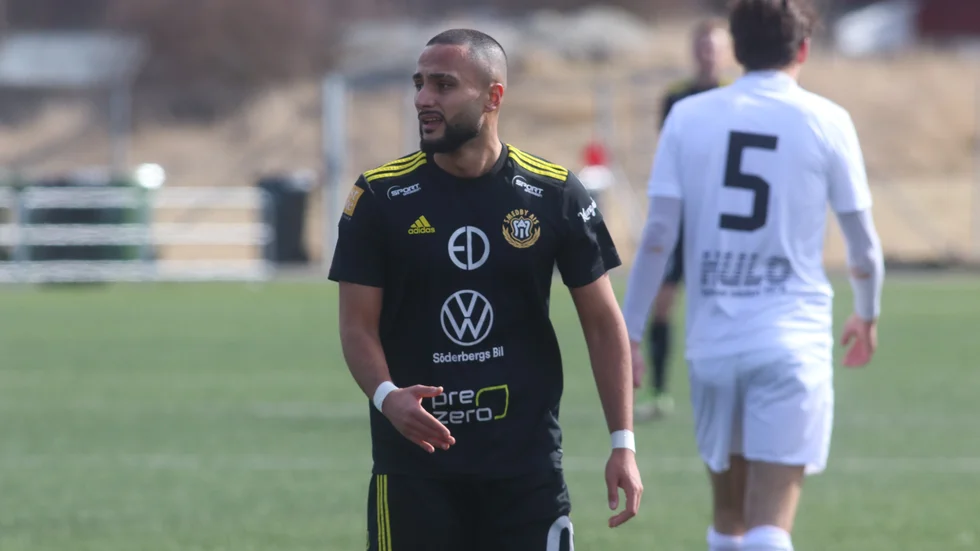 Hadi Wahedi blev målskytt i förlustmatchen.