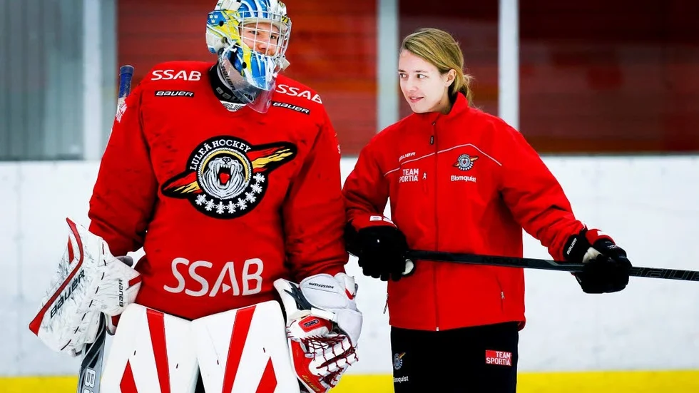 "Hon höll koll på att man skötte sig och fick ut det mesta och inte kastade bort tiden", säger Filip Gustavsson om Linda Blomqvist.