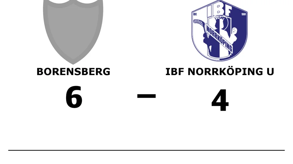 Borensberg IBC vann mot IBF Norrköping U-lag