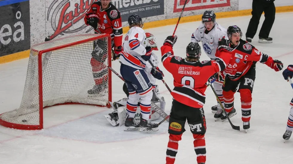 Piteå Hockey vann över Örnsköldsvik – och nu toppar Piteå Hockey hockeyettan norra.