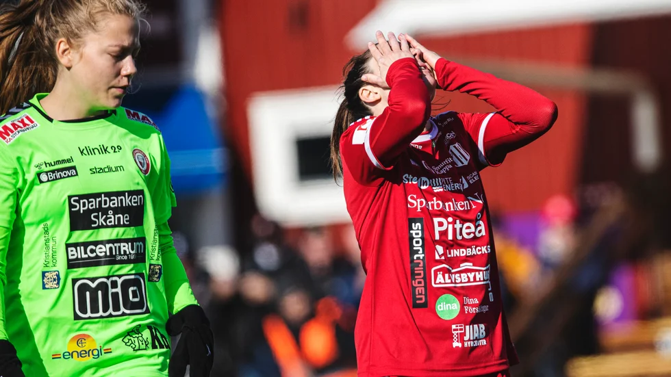 Josefin Johansson missar tredje matchen i rad när Piteå möter Häcken