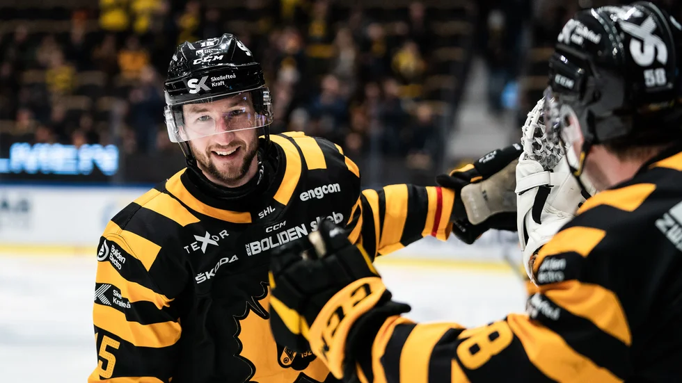 Melker Karlsson visade prov på prickskytte när han sköt 1–0 till Skellefteå tidigt i den andra perioden.