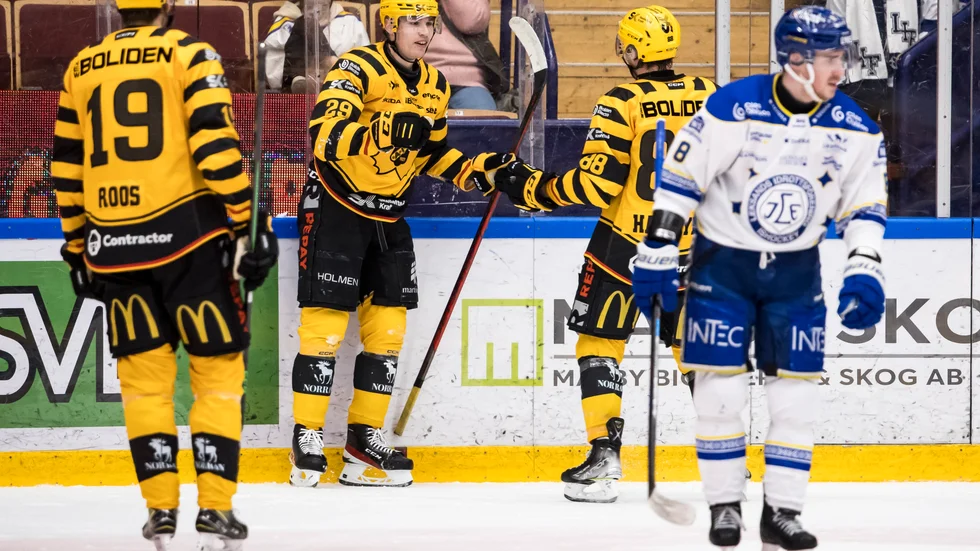 Albin Sundsvik stod för hårt jobb och sitt femte mål för säsongen.