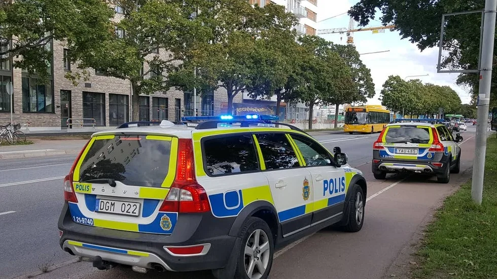 En polisinsats pågick på Kungsgatan i centrala Uppsala under tisdagseftermiddagen.
