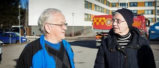 Bara ruiner kvar efter butiksbranden