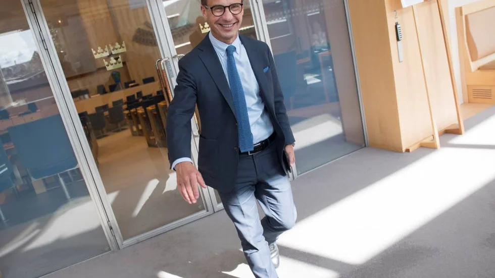 Arkivbild. Moderaterna i Uppsala län nominerar Ulf Kristersson till partiledarposten.