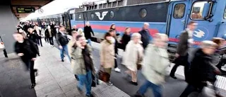 Banarbete påverkar tågpendeln